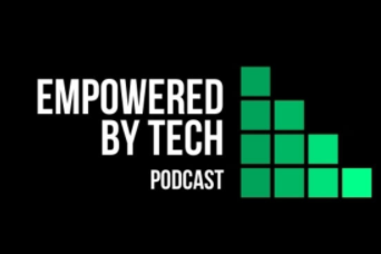 The cover of Empowered by Tech Podcast.
