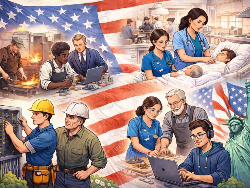 Apprenticeships in America - For more than a century, apprenticeships have helped U.S. workers build careers and live fulfilling lives.
